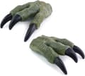 2-pak Dinosaur-kløer legetøj, overdimensioneret Dino Velociraptor gummi