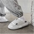 Miniatyrbillede 5 af 5: Vinterhaj Sutsko Hajesko Herre Og Dame Memory Foam Sød Tegneserie Plysset Fluffy Varmt Forede Sutsko Grey 40-41