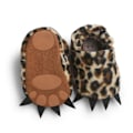 Pikkukuva 5 / 5: 8 Väriä Vauvan Pehmeät Tossut Vauvoille Pehmoiset Sisätossut Taaperoille Talviset Paksunnetut Lämpimät Kengät Leopard Print 11cm
