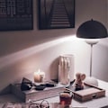 Miniatyrbillede 5 af 5: Top Touch Switch LED Bordlampe Genopladelig Blomsterknop Svampe Design Stueindretning Skrivebord Natbordslampe, A