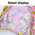 Miniatyrbilde 4 av 5: Hundepyjamas for mellomstore hunder Gul and Soft Material Stretchable Hundepyjamas Onesie Hundeklær-Xxl