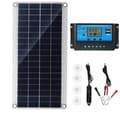 300W 12V Fleksibelt Solcellepanel Komplet Sæt med 10-60A Controller Dobbelt USB-udgang til Bil og Båd Miljøvenlige Materialer