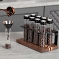 Miniatyrbillede 2 af 3: Opbevaringsbeholder til kaffebønner Display Rack Te Rør Flaske Espresso Kaffe Tilbehør Værktøj Coffew