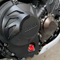 Miniatyrbillede 5 af 5: Til Yamaha MT09 TRACER MT-09 2020 2019 2014-2018 Motorcykel Cylinderdæksel Forreste Bageste Bremsevæskebeholder Dæksel Beskyttelsesskærm A set Grey