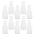 22st Tomma Topplackflaskor Nagellacksburk Provburkar 10ml Flaskor med Borste