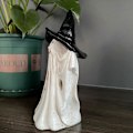 Miniatyrbillede 3 af 5: Halloween Spøgelsesstatue Halloween Ornament Halloween Lysende Spøgelse Halloween Lysende Spøgelse Resin Spøgelsesskulptur Resin