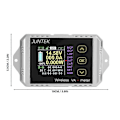Miniatyrbild 3 av 4: Trådlös Färg LCD-Skärm DC Spänningsmätare Strömmeter Wattmätare (VAT-1050, 0-50A 0-100V)