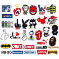 Miniatyrbilde 3 av 5: 100 kule logo-klistremerker Vanntette vinylklistremer Egnet for bærbare datamaskiner, nettbrett, mobiltelefoner, vannflasker, vannflasker, sykler, bagasje datamaskiner