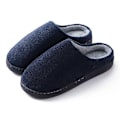 Miniatyrbillede 2 af 5: Bløde Fyldte Hjemmesko Skridsikre Indendørs Hjemmesko Behagelige Plys Slippers Til Hjem Soveværelse Nye Coffee Color 40to41