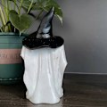 Miniatyrbillede 4 af 5: Halloween Spøgelsesstatue Halloween Ornament Halloween Lysende Spøgelse Halloween Lysende Spøgelse Resin Spøgelsesskulptur Resin