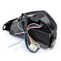 Miniatyrbilde 4 av 4: LED Baklys Blinklys Lampe Røykfarget Linse Passer Suzuki GSX R 600 750 2004-2005