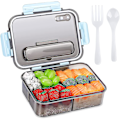 Miniatyrbild 1 av 3: Bento Lunchbox för Barn 1100ml/1500ml Mikrovågsugnssäker Lunchbox för Barn Matbehållare Förvaring Isolerad Lunchbehållare Bento Box luolv