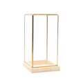 Miniatyrbillede 4 af 5: Glasmontre Dekorativ Kuboid Antik Kunstværk Vitrine, M