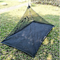 Miniatyrbilde 5 av 5: Camping Myggnett Seng Kompakt Og Ultralett For Reise Finneste Hull Mesh 2000 Netting For Camping Og Fotturer, Uten Sovematte