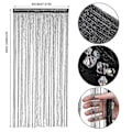 Miniatyrbild 1 av 4: Panel Bead Tassel Crystal Fringe Decor String Dörr Gardin Rumdelare Fönster