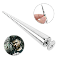 Miniatyrbild 3 av 3: 10 st solida punk kula stora spikar metall läder nitar Diy silver kon studs
