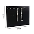 Miniatyrbild 5 av 5: 17 Krokar Halsband Display Stativ Sammet Halsband Stativ Display Stativ