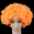 Pikkukuva 3 / 5: Halloween Värikäs Led-Valo Afro Kiharainen Klovni Peruukki Cosplay Välkkyvä Loiste Explotion Aaltoileva Hiukset Hauska Sirkus Karnevaali Par
