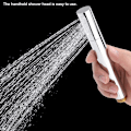 Miniatyrbild 2 av 5: G1/2 Duschkopf Universal Handdusche Hochdruck Duschkopf Handbrause Wassersparender Abnehmbarer Duschkopf für Badezimmer Einfach zu Reinigen