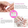Miniatyrbild 4 av 5: Akrylnagelsats Full Set Manikyr Nagelkonst Set 12 Akryl Glitterpulver Vätska Borste Nagelkonst Verktyg Manikyr Set