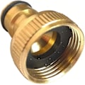 Miniatyrbilde 5 av 5: 3/4\" Messing hageslangekobling for kran kobling (4-pakning)