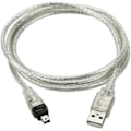 Miniatyrbillede 1 af 5: USB han til FireWire IEEE 1394 adapterkabel. 4-bens han iLink til Sony DCR-TRV75E DV