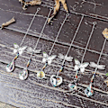 Miniatyrbillede 4 af 4: 6 stk. Krystal Kugle Prisma Vindue Visir Regnbue Maker Butterfly Dragonfly Vedhæng
