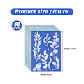 Miniatyrbild 4 av 5: 60 st Cyanotype papper A5 soltryck konstkit Högkänsligt solpapper Soltryck papper Ritkonst