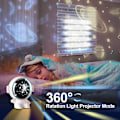 Miniatyrbillede 2 af 5: Astronaut Projektor Natlampe Til Børn, Børneprojektor Stjernehimmel Natlampe Projektorlampe Til Børneværelsets Indretning