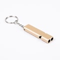 Miniatyrbilde 4 av 5: Overlevelsesfløyte, 3 stk dobbeltrørs nødfløyte, aluminiums overlevelsesfløyte med nøkkelring, for nødstilfelle, hundelufting, trening, barn, utendørs ca