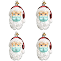 Miniatyrbild 4 av 5: Hängande Jultomte med Mask, Juldekorationer, Julklapp