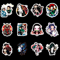 Miniatyrbild 5 av 5: 50 st vattentäta anime-graffitidekaler för skateboard, bagage, gitarr, bil