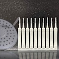 Miniatyrbild 1 av 5: Duschmunstycksrengöringsborste, 20 st multifunktionella nylon miniklyftduschmunstycksborste, anti-igensättning, för mobiltelefonhål, tangentbord, duschmunstycke