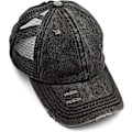 Miniatyrbild 2 av 5: Slarvig Hög Bull Ponytail Justerbar Glitter Mesh Trucker Baseball Cap