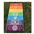 Miniatyrbild 1 av 4: Bohemia Mandala Hängande Bordsduk, Hippie Väggbonad, Väggbonad Strandhandduk Matta, Multifunktionell Användning, för Inomhus och Utomhus, 150 x 70cm