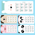 Miniatyrbillede 3 af 5: 2022 Musemåtte Kalender Rektangel Skridsikker Gummimåtte Til Computer Skrivebord Bærbar Kontor, sød hundemønster