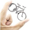 Miniatyrbillede 2 af 5: 2 stk. Kreativ cykelformet flaskeåbner gavedekoration øl flaskeåbner nøglering