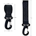 Miniatyrbilde 3 av 4: Barnevognkroker, Barnevognklips, Barnevogntilbehør, Barnevognveskekrok, Universelle barnevognkroker, For å henge innkjøpene, vesker og handleposer på en barnevogn.2P