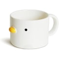 Miniatyrbilde 1 av 5: Morsom kylling kaffekopp, håndlaget glasert andemugg, sikker keramisk melke latte krus, 210 ml beste gaver.