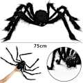Miniatyrbilde 2 av 5: Halloween Edderkopp Hårete Gigant Edderkopp Halloween Svart Hårete Edderkopp For Halloween Halloweenbutikker Innendørs Og Utendørs Dekorasjon