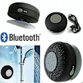 Miniatyrbild 3 av 5: Trådlös Bärbar Bluetooth-högtalare Vattentät Bluetooth Duschhögtalare Handsfree Bil Bärbar Högtalare (Svart)