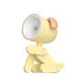 Miniatyrbillede 3 af 3: LED Natlampe Mini Sød Kæledyr Lampe Ins Studerende Gave Tegneserie Kæledyr Sammenklappelig Bordlampe Børn