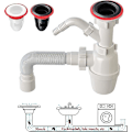 Miniatyrbild 3 av 5: 2 st duschgolvavlopp Backflow Center avloppslukt för kök badrum