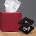 Miniatyrbillede 4 af 5: Fjedersupport til tissues, Tissue Dispenser Container Spring Holder, Tissue Spring Bracket, Nem at installere