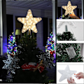 Miniatyrbillede 2 af 4: Juletræstopstjerne med Lys, Juletræstopstjerne med Lys