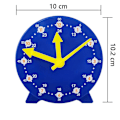 Miniatyrbild 5 av 5: Cm Kids Wealth Learning Clock, Student Learning Clock Teaching Time 12/24 Hours Gear Clock 4+ Years (Blå)