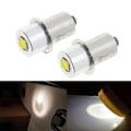 Miniatyrbillede 2 af 5: P13.5S LED lommelygte pære høj effekt opgradering LED pære udskiftning konverteringssæt（2 pakke）