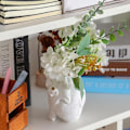 Miniatyrbilde 4 av 5: Hjerteformet blomsterpotte i harpiks - Hjerteformet vase - Beholder for tørkede blomster - Vas - Hjerteformet skulptur - Blomsterpotte - Hjemmedekorasjon