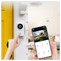 Miniatyrbillede 2 af 7: Smart Ring Dørklokke Trådløs Fjernbetjening Video Dørklokke Smart Visuel Dørklokke Hjem Intercom HD Nattesyn Wifi Genopladelig Dørklokke