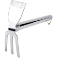 Miniatyrbilde 1 av 4: Hage Rake Spade, Grave Hacke Hageverktøy 2 i 1 Hacke og Rake, Heavy Duty Rustfritt Stål Grønnsak